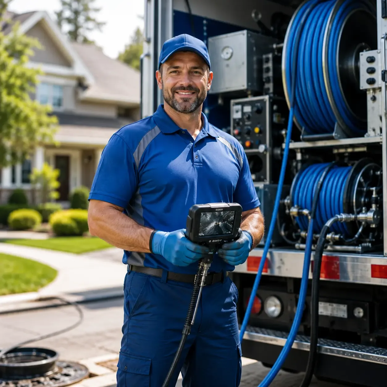 Local outdoor drain cleaning specialists in Daisetta, TX